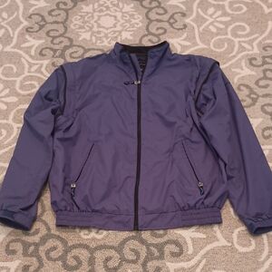 Men's Cumulus Golf Jacket in Navy Blue